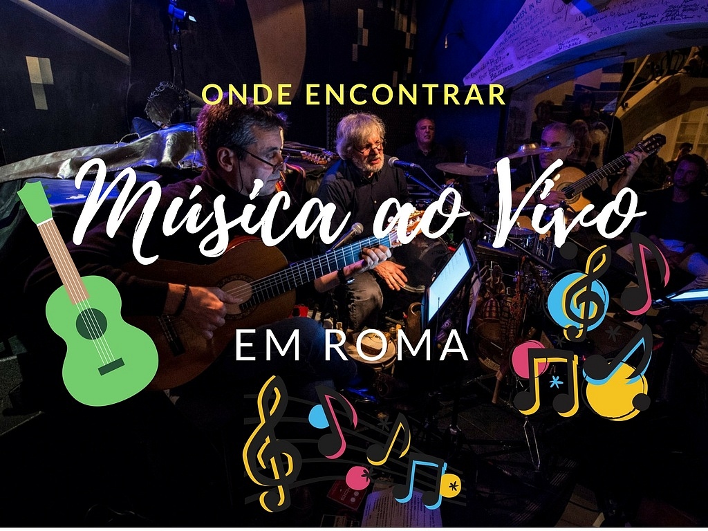 Onde encontrar música ao vivo em Roma?