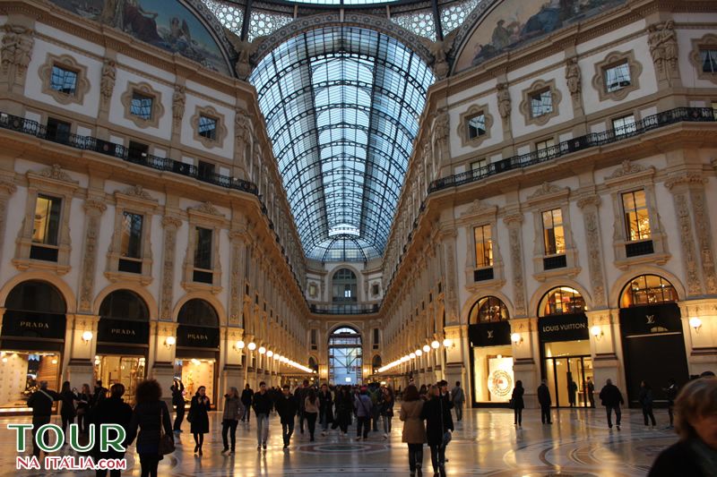 A Galeria Vittorio Emanuele de Milão
