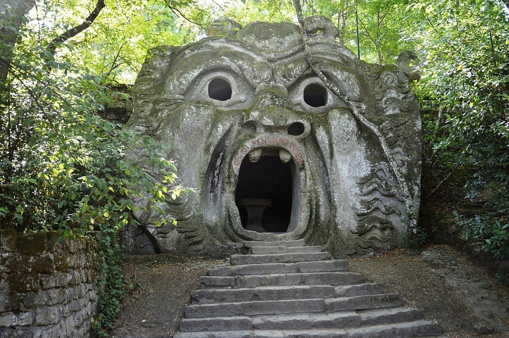 Sacro Bosco di Bomarzo, opção de passeio entre Roma e Florença