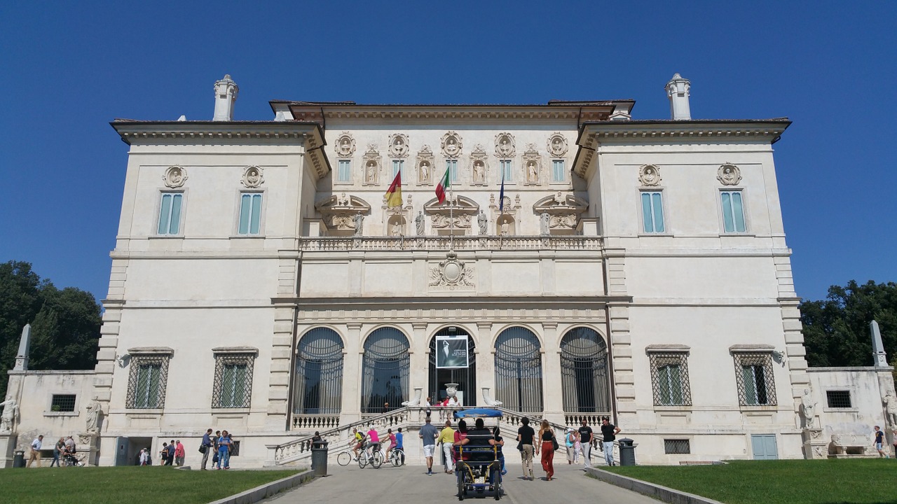 Um passeio na Galeria Borghese e jardim de Villa Borghese