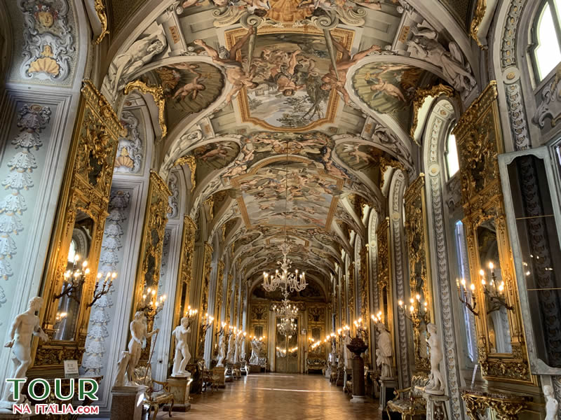 A maravilhosa Galleria Pamphilj em Roma