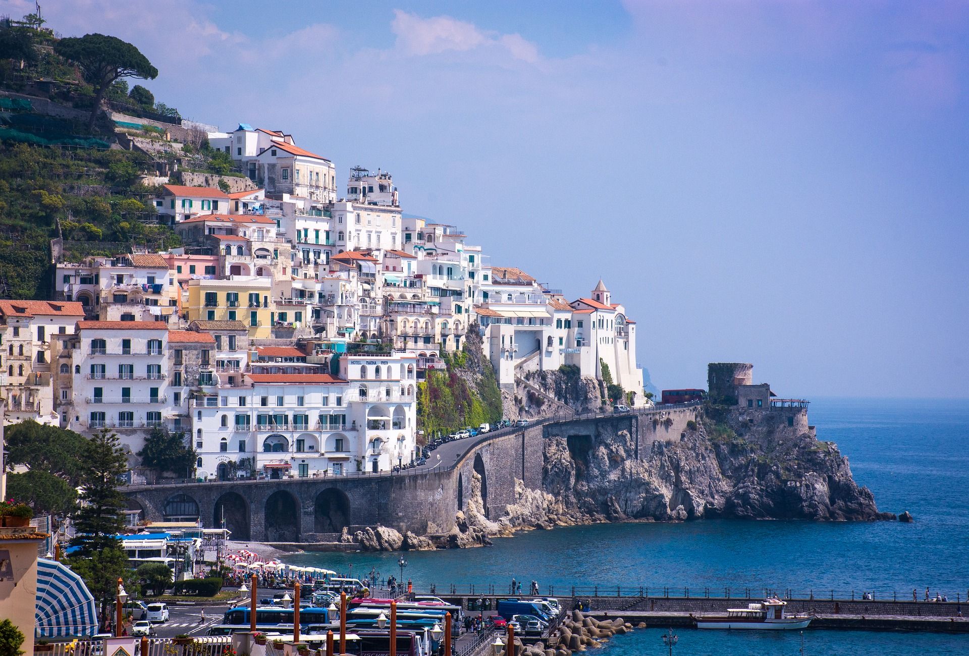 Tour Costa Amalfitana em português