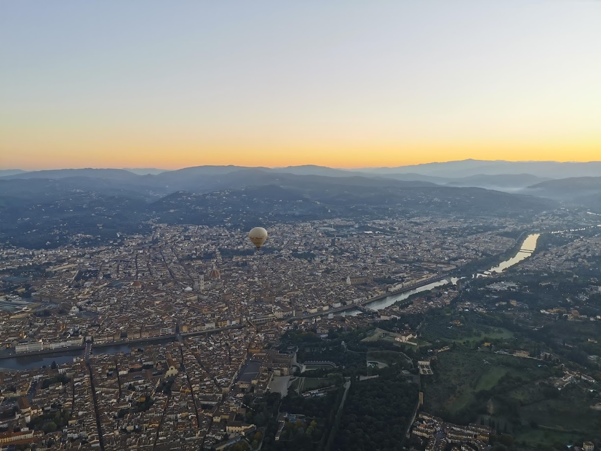 Passeio de Balão em Florença
