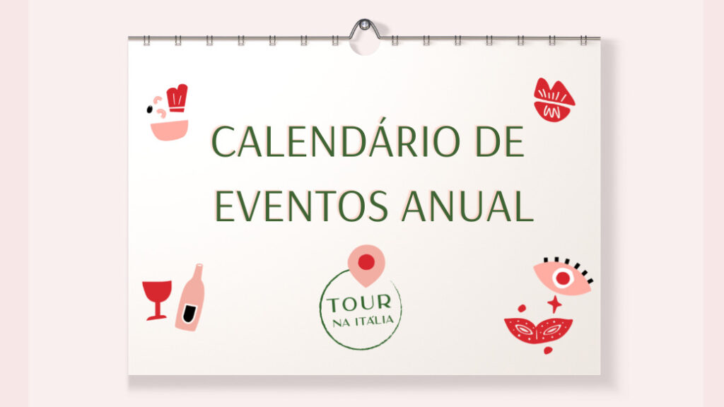 Calendário de eventos anuais na Itália